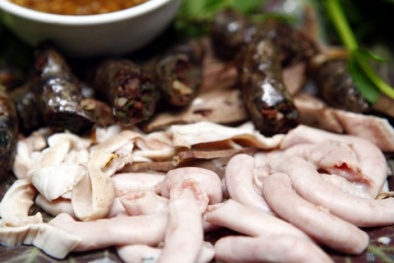 Thận trọng với lòng lợn không rõ nguồn gốc